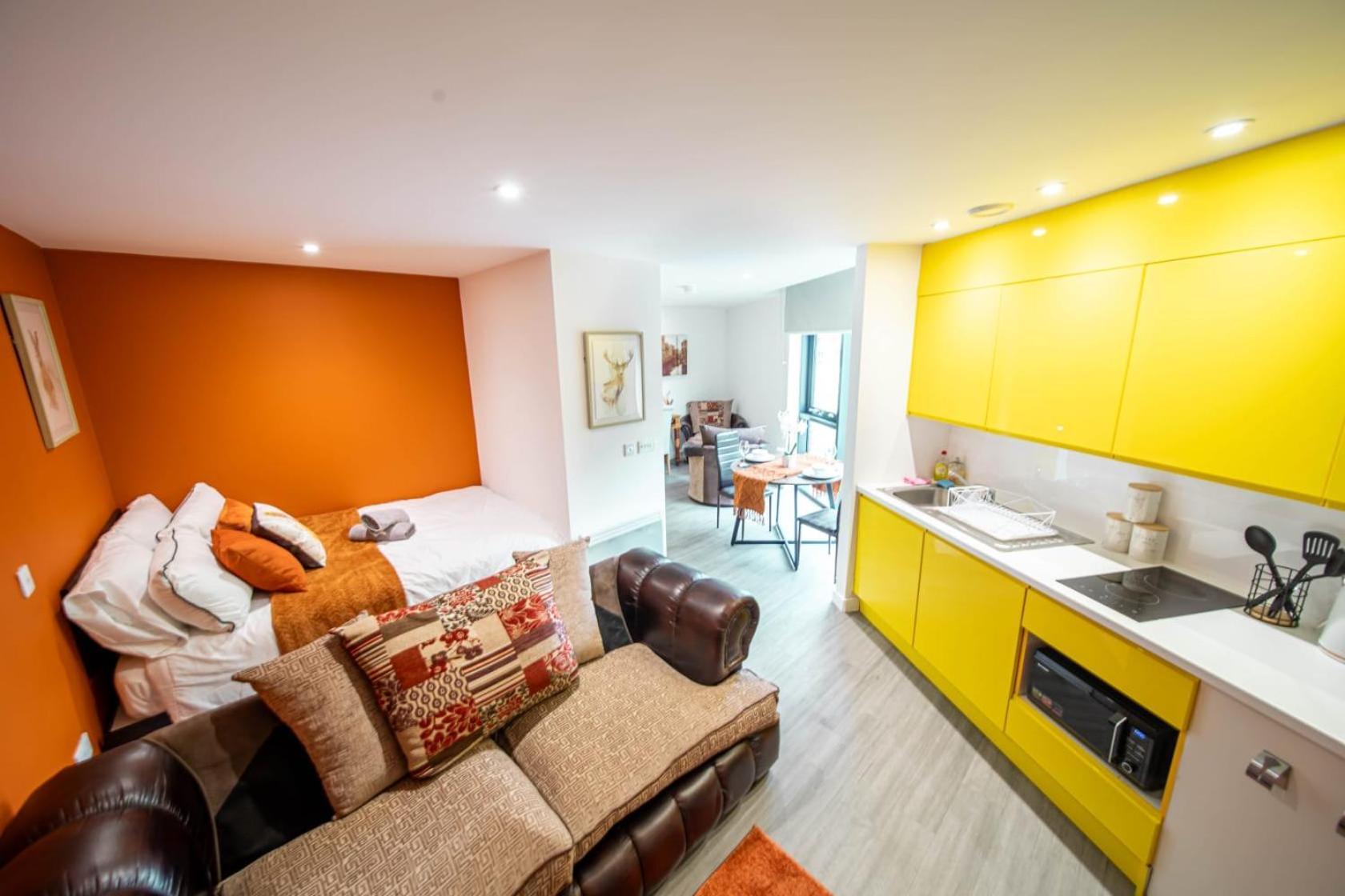 Corner Studio Apartment In Sheffield Exterior photo